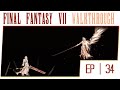 Final Fantasy 7 Walkthrough No Commentary - Part 34 - Temple of the Ancients [Boss: Red Dragon]