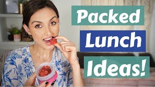Meal Prep Friendly Packed Lunch Ideas! Vegan + Healthy