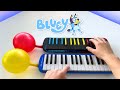 Bluey theme song on a lot of instruments!