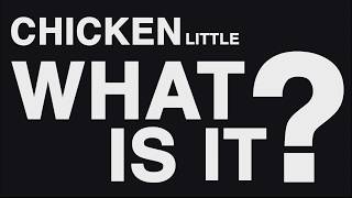 DACA7323 Chicken Little Kinetic Typography Practice