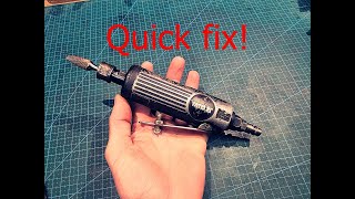 Easy fix/repair on a YATO pneumatic die grinder