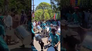 MBZ Nazikdhol #viral #pooram #shashti #viralvideo #festival #dance #shortsviral @  Vallachira