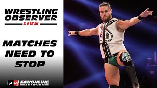 If someone's injured, the match has to stop | Wrestling Observer Live