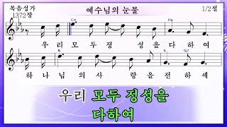 예수님의 눈물 (미가엘복음성가반주 1372장)