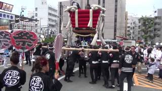 見納め、大南戸川隅田青年団のふとん太鼓！実行委員が担ぐ！