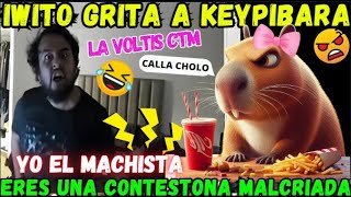 🤬GORDIWO GRITA A KEYPIBARA🔥ERES UNA CONTESTO MALCRIADA🤣