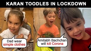 Karan Johar's Kids On Amitabh Bachchan, Criticize Karan's Clothes, Toodles Ft. Roohi And Yash
