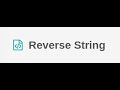 Reverse String (Two Pointers Approach ) | Leet Code
