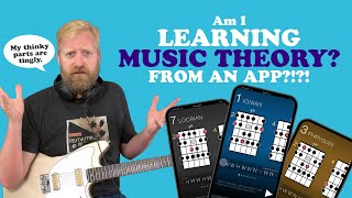 AM I LEARNING THEORY??? - checking out the Lead Guitar Players Tool Kit apps