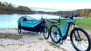 BeTriton E-Bike Trailer | All In One Boat, Trailer and Camping!