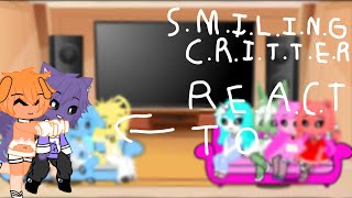 Smiling critters react to…..