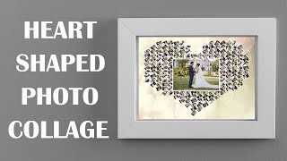 💖Heart Shaped Photo Collage - 400+ Romantic Templates