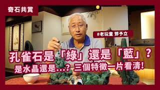 【你知道嗎】孔雀石是「綠」還是「藍」？是水晶還是...？三個特徵一片看清｜品味生活