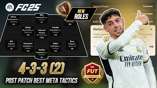 *POST PATCH* NEW Unique META Tactics! Best 433(2) Custom Tactics EA FC 25!