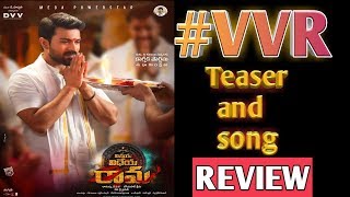 VVR TEASER AND SONG REVIEW
