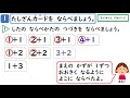 小1算数（大日本図書）たしざんカードひきざんカード①