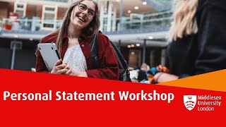 Personal Statement Workshop