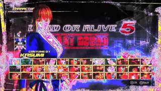 DEAD OR ALIVE 5 Last Round color disturbing glitch