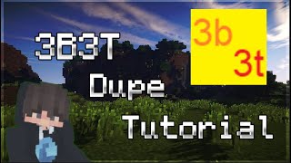 HOW TO DUPE IN 3b3t.me