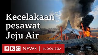 Kecelakaan pesawat Jeju Air: Puluhan orang tewas, dua orang dilaporkan selamat - BBC News Indonesia