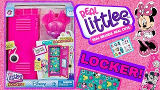 UNBOXING Real Littles Disney Minnie Mouse Glitter Locker!