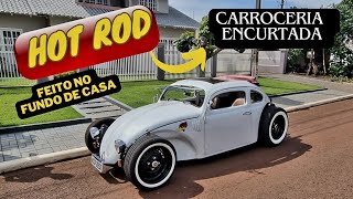 Esse FUSCA HOT ROD 1978  é de parar o trânsito! Um projeto sensacional!           Hot Wheels.