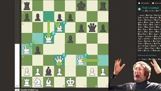 Stockfish makes 5 brilliant moves in one game! World record