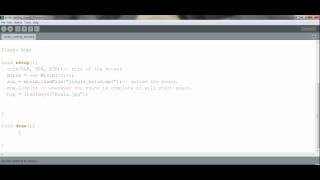 Processing Audio Visual Tutorial2 Adding image