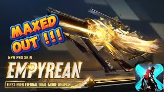 MAXED Eternal P90 EMPYREAN | Blood Strike Mobile | Inspection | Showcase