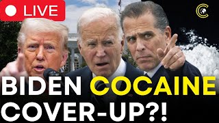 LIVE | Joe OR Hunter?! – Trump REOPENS White House Cocaine Scandal | BOMBSHELL REVEAL! | CLRCUT