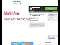 Mediafire has been blocked webpage Problem Solved 2020