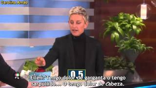 [Sub Español] 5 second rule with Adele (The Ellen Show)