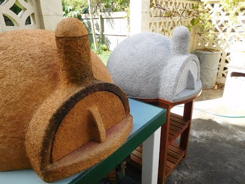 Pizza Oven Build on Exercise Ball Pizza Oven Build on Exercise Ball