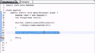 Java Programming Tutorial 30 Array Elements as Counters | Java Tutorial