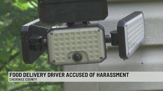 Food delivery driver accused of harassment in Cherokee Co.