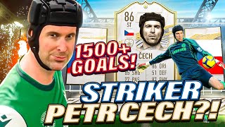 1500 GOALS WITH ICON PETR CECH...AT STRIKER?! FIFA 21 Ultimate Team