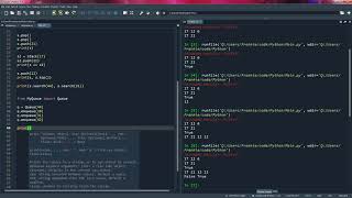 Python Stack and Queue Testing