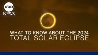 Total solar eclipse 2024: What to know