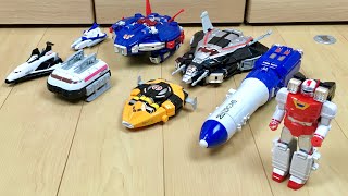 【DX Power Rangers In Space #3】銀河合体⁉︎ メガレンジャーのメガボイジャーで遊んでみた