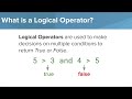 2 3 1 Arithmetic, Comparison, and Logical Operators