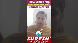 TNPSC GROUP-II / IIA | FREE INTRO CLASS - 30.06.2024 | @ RAMANATHAPURAM | Suresh IAS Academy