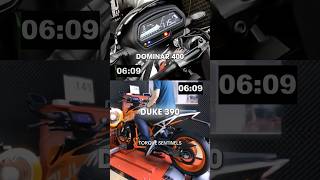 Duke 390 vs Dominar 400 (Dyno race, Tuned) #duke390 #dominar400 #ktm #bajaj