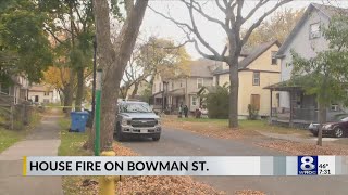 A house fire on Bowman Street in Rochester has left one-man dead Friday night.