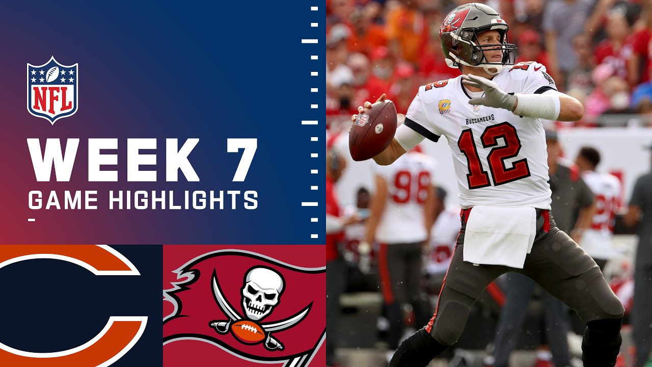 Bears Vs. Buccaneers Week 7 Highlights | NFL 2021 - Win Big Sports