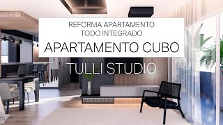 Tour Reforma Apartamento TODO INTEGRADO | Apto Cubo | Tour 15