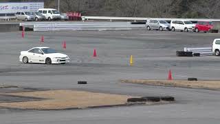 240309キョウセイMIジムカーナ練習会 MI地区戦前日 1454 インテグラエアロYH