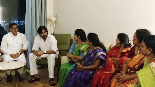 Pawan Kalyan Meeting Visuals With Janasena Leaders Inside Novotel Hotel