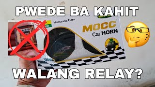 Pwede ba Mag kabit Ng Busina kahit walang Relay? - Usapang Motor #1