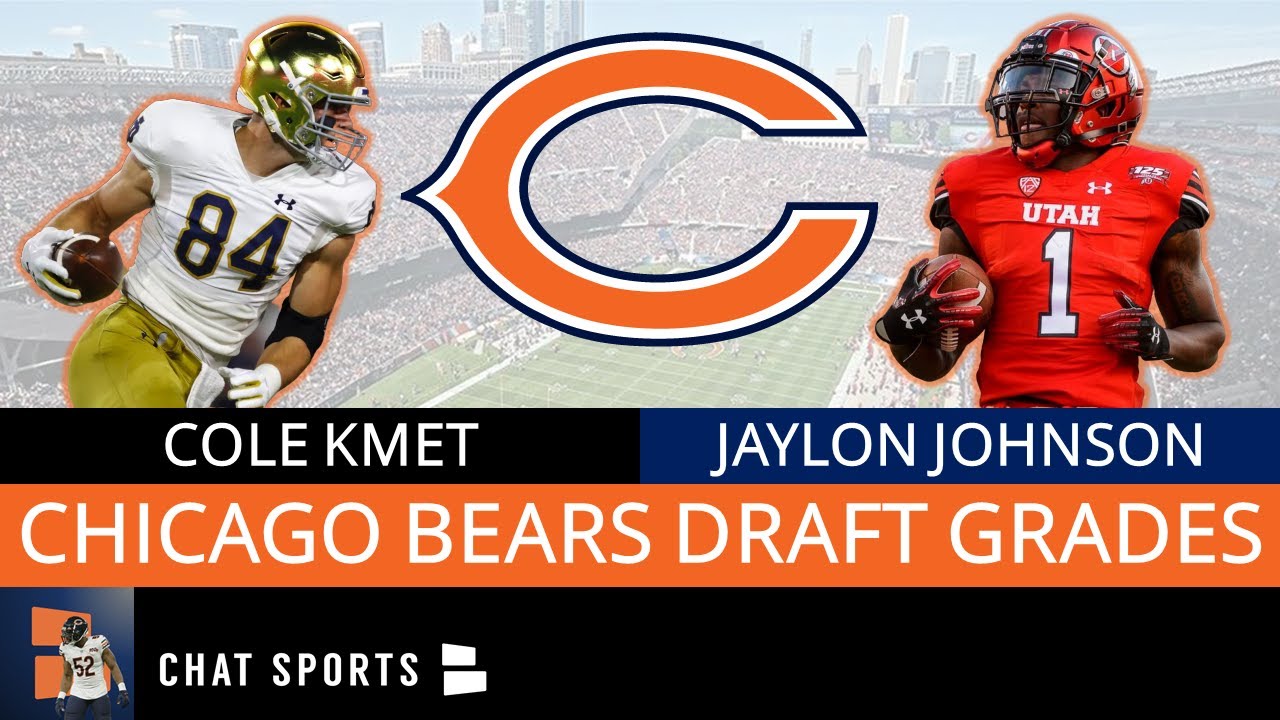 Chicago Bears 2020 Nfl Draft Grades For Round 2 Picks Of Cole Kmet