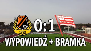 Sparing KSZO - Cracovia II (bramka + wypowiedź trenera KSZO) 21.02.2025